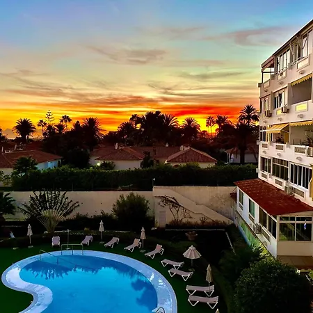 Sunset Over The Pool Near Yumbo!